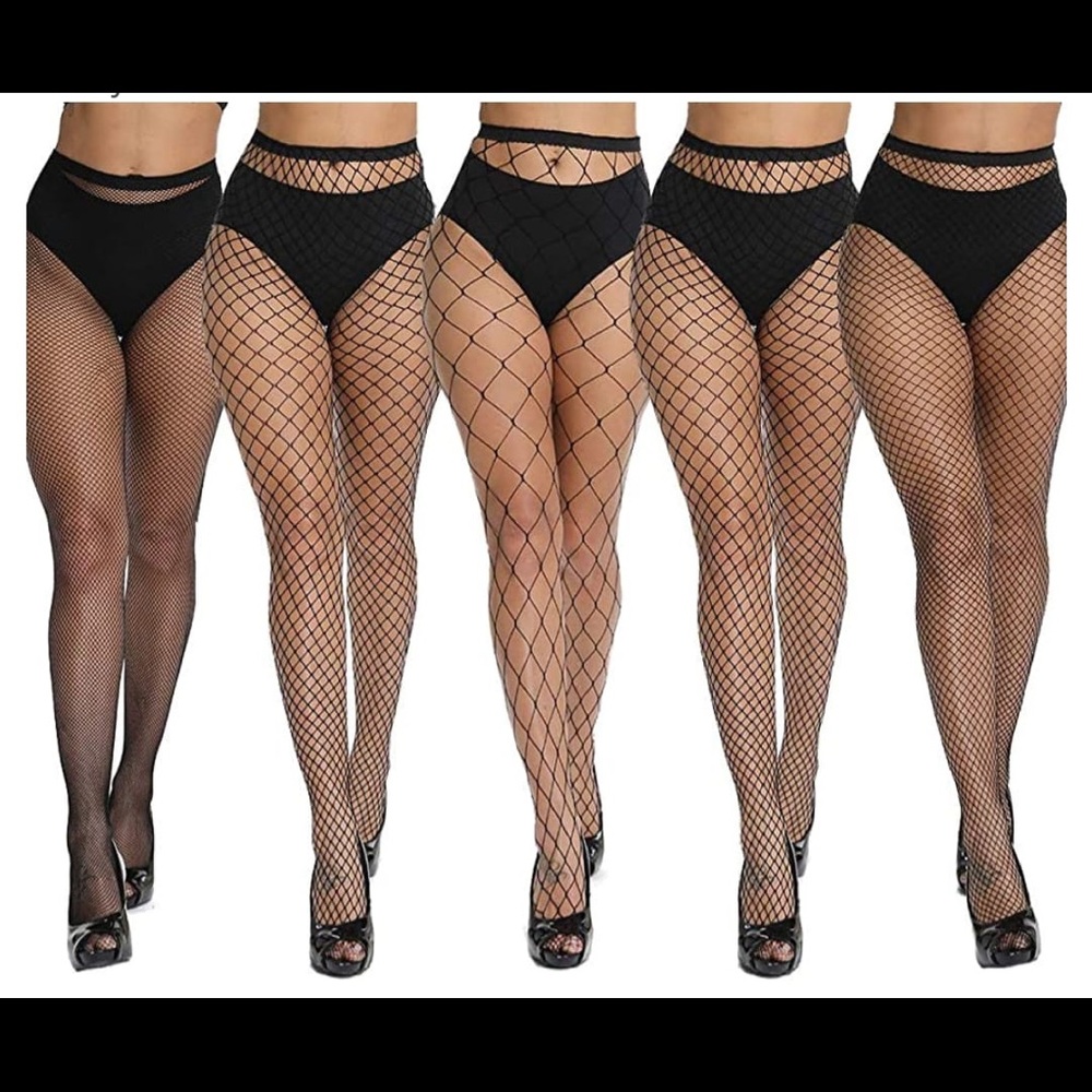 Fishnet Stoc out sexy pantyhose female Mesh black